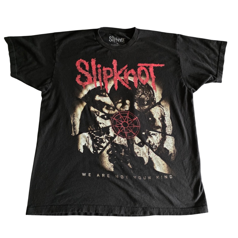 Slipknot We Are Not Your Kind 2021 Graphic T-Shirt Black XL Bravado Metal Band